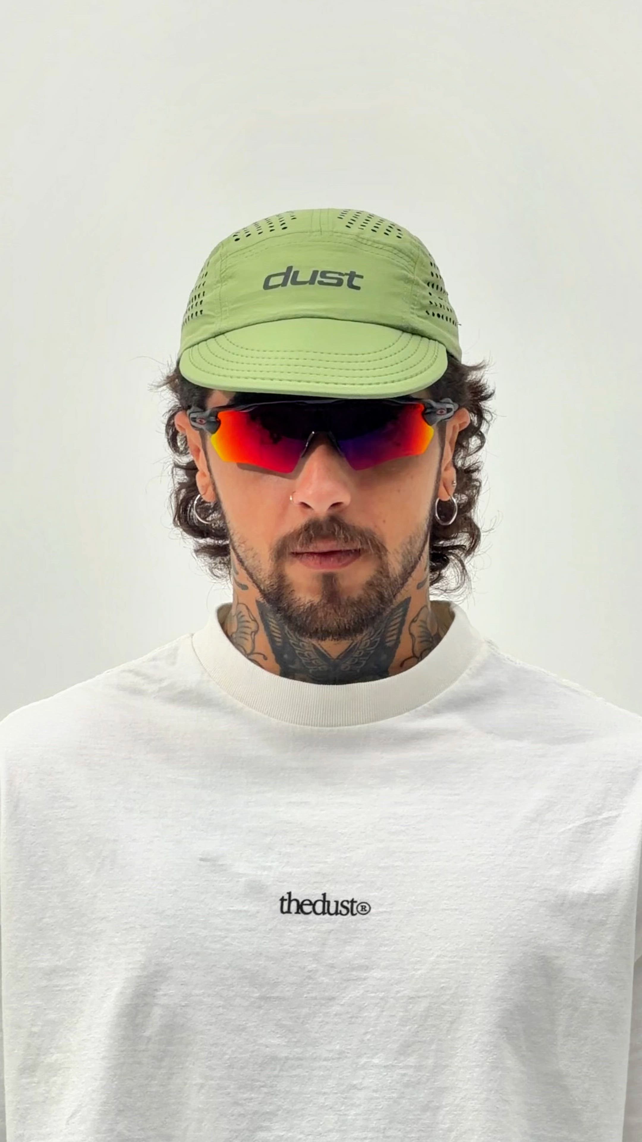 Boné Five Panel Aba Curta Performance AirTech Pistache | The Dust