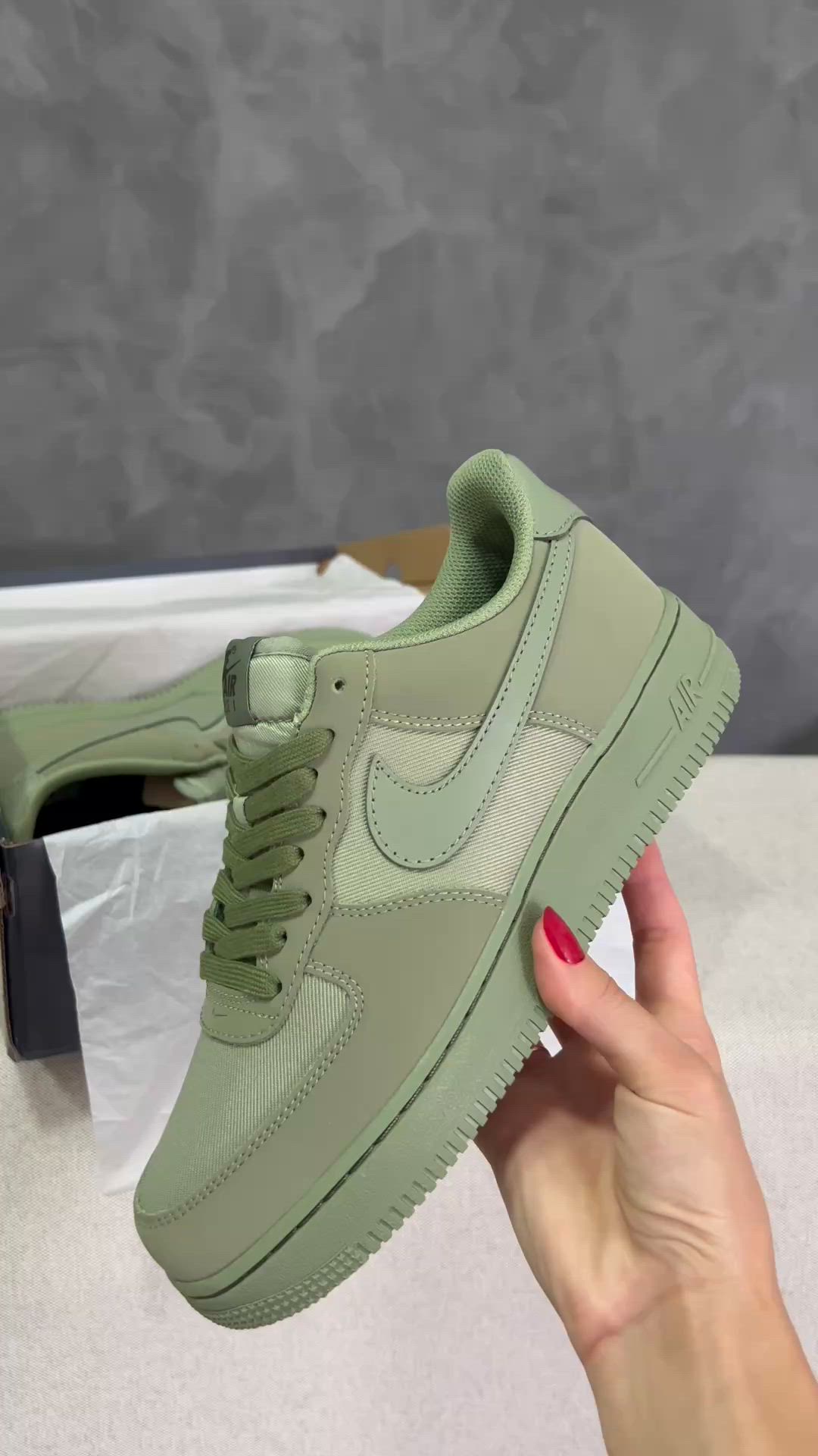 Tênis Nike Air Force 1 Low Oil Green