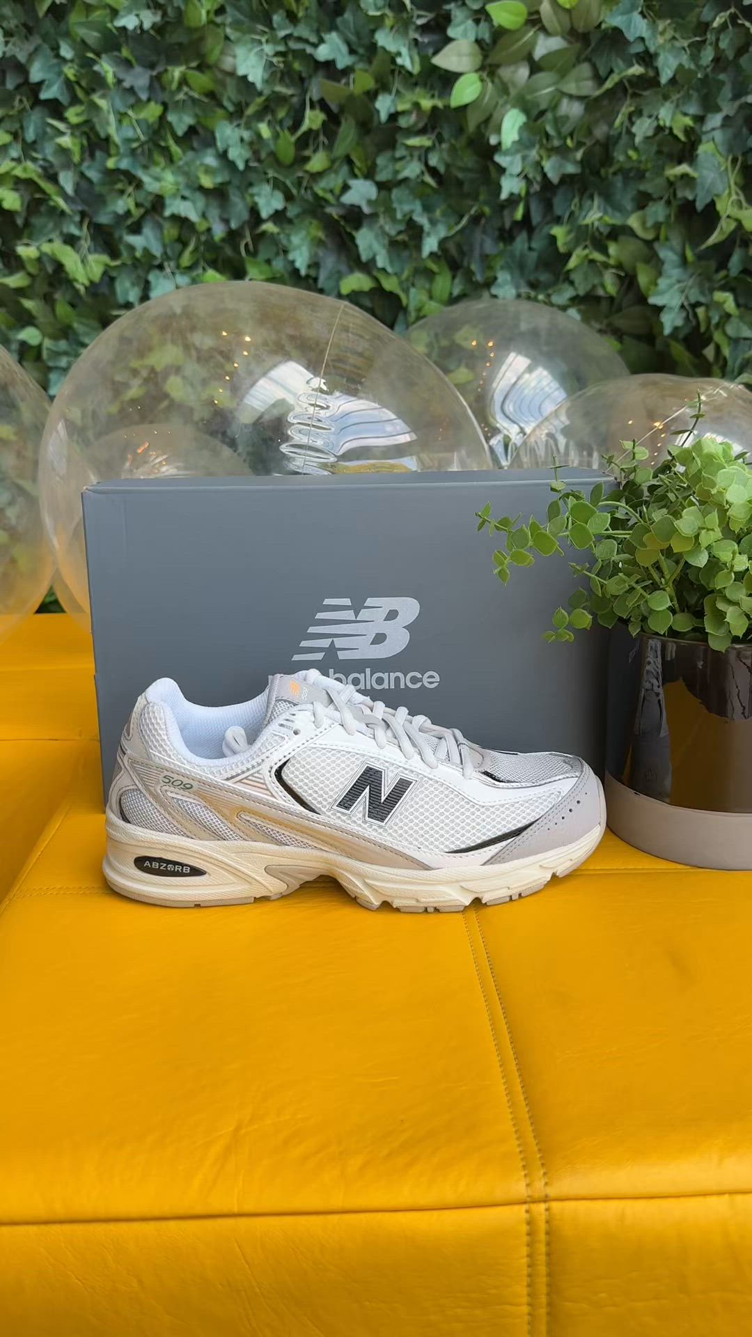 Tênis New Balance 509 Branco/Cinza | Adamanto Store